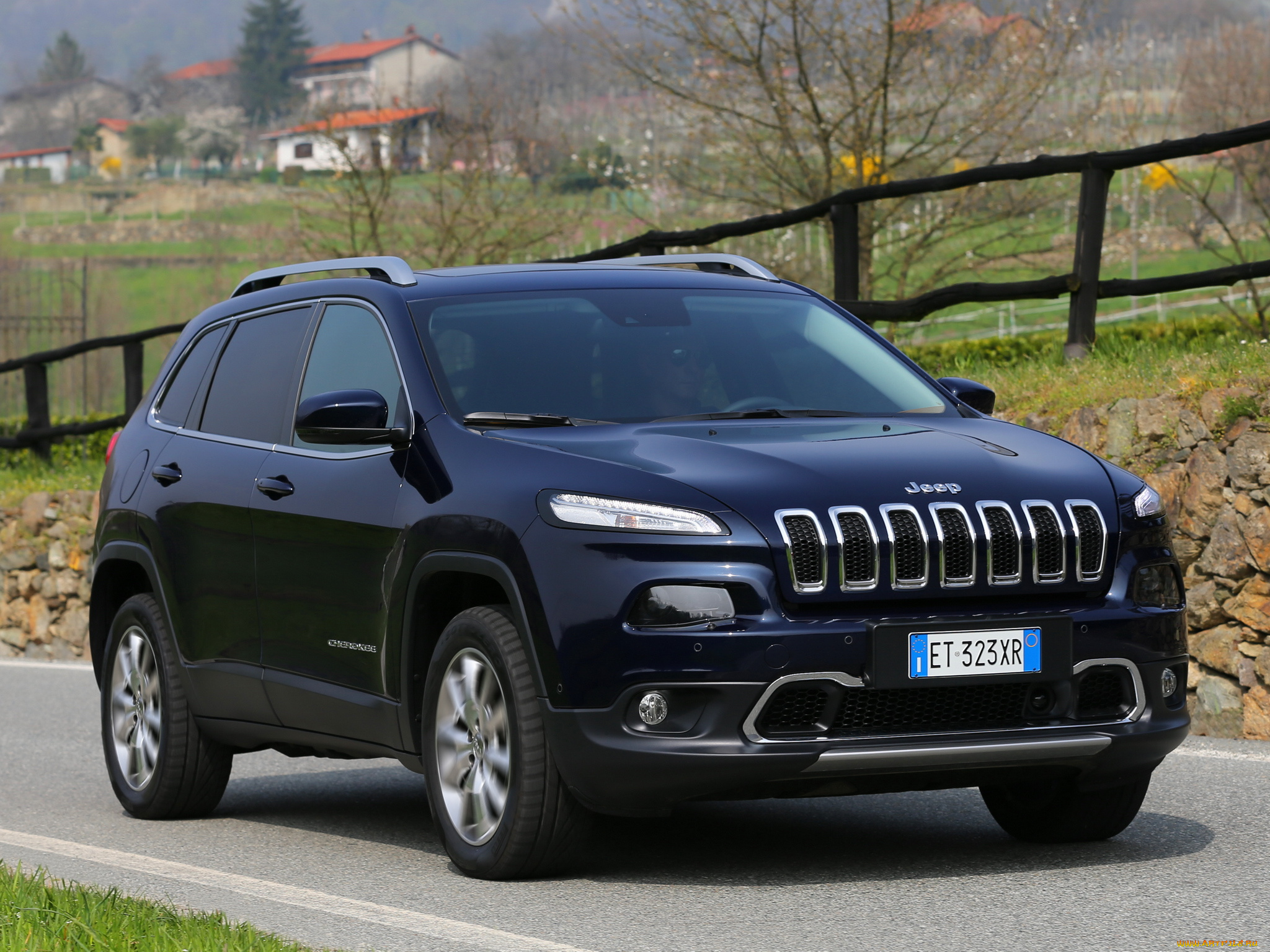 автомобили, jeep, темный, 2014, kl, eu-spec, limited, cherokee