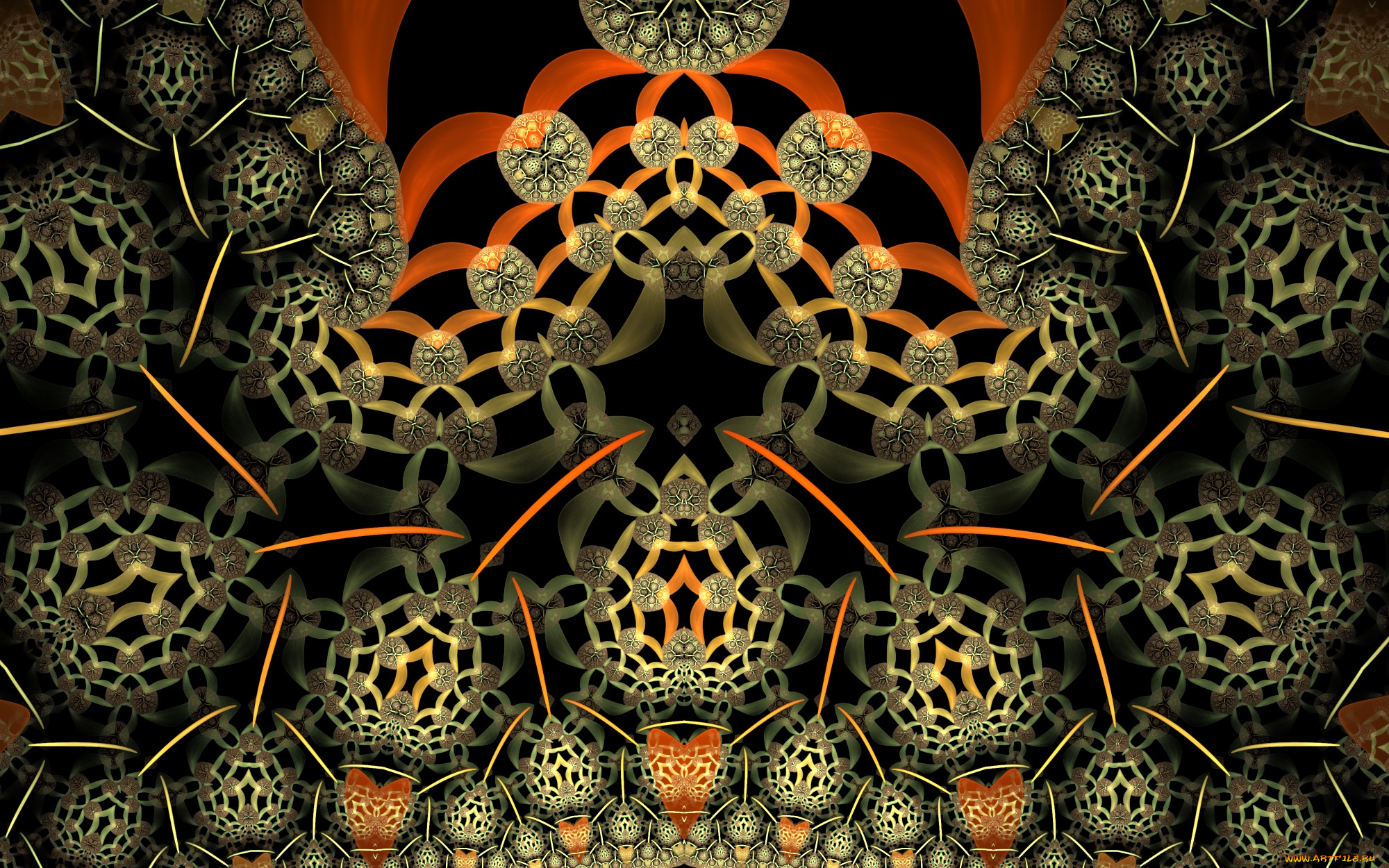 3д, графика, фракталы, , fractal, узор, фон, цвета