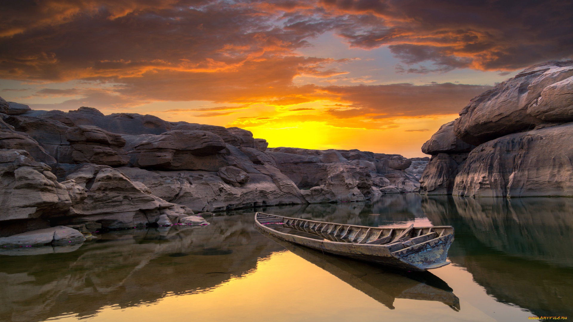 корабли, лодки, , шлюпки, камни, закат, thailand, boat, река, лодка, river, grand, canyon, nature, скалы, sunset