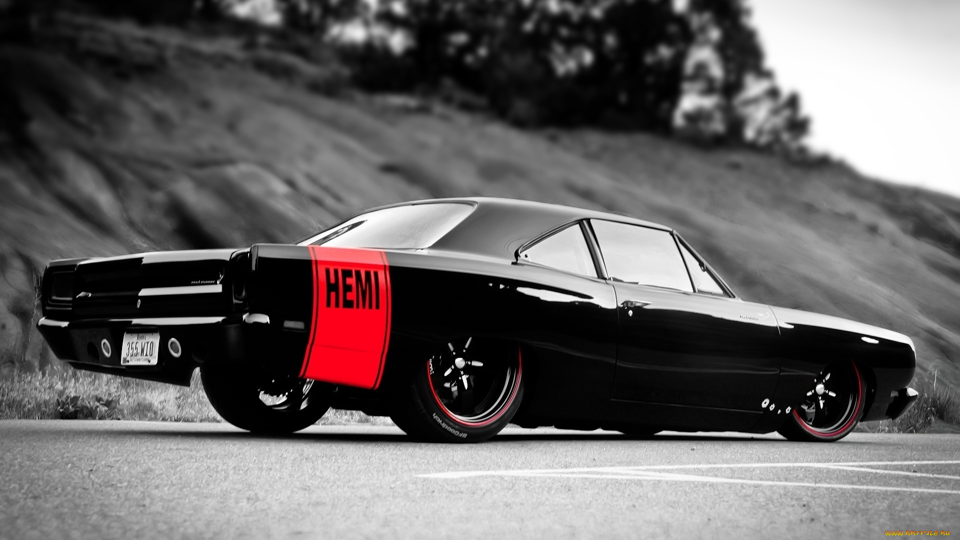 plymouth, автомобили, hemi, black, custom