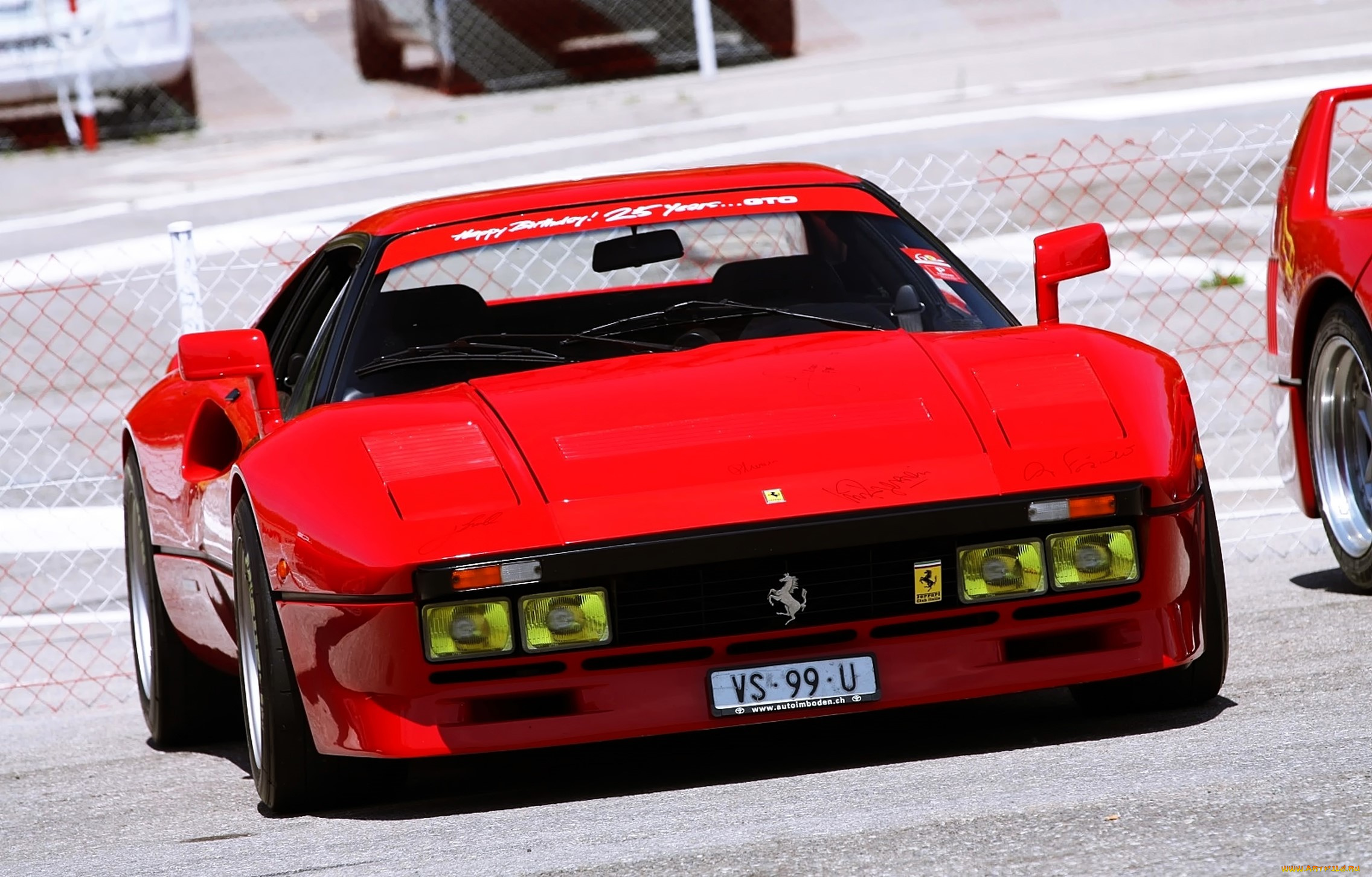 ferrari, 288, gto, автомобили, ferrari, красный