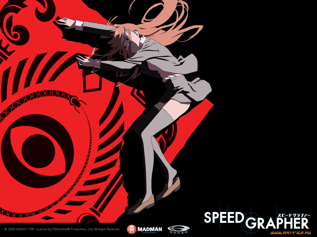 аниме, speed, grapher