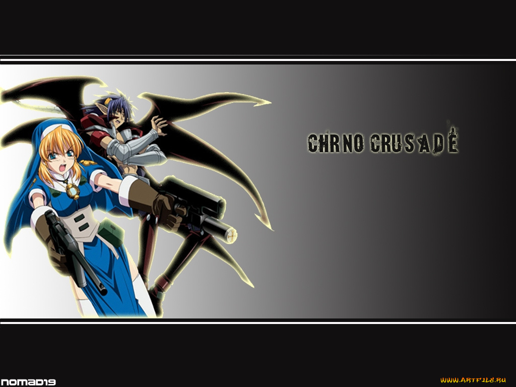 аниме, chrno, crusade