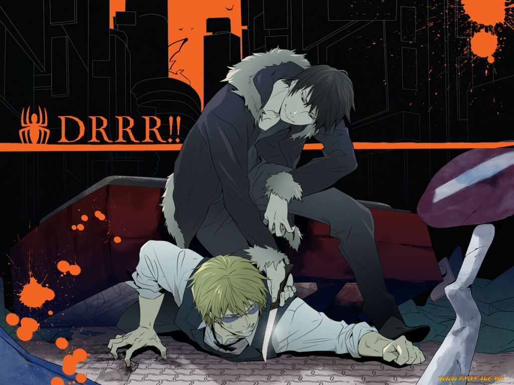 durarara, аниме, dyurarara