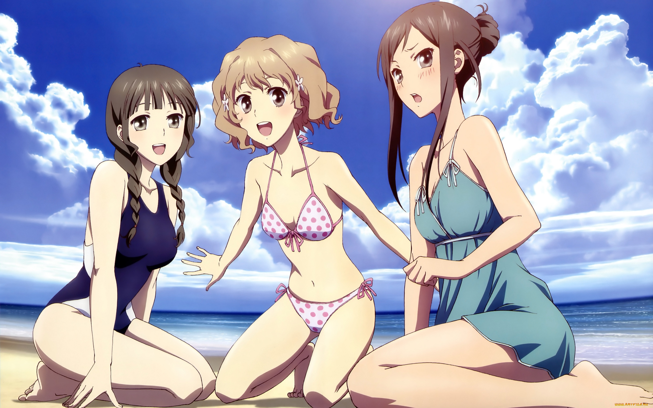 аниме, hana, saku, iroha, hana-saku