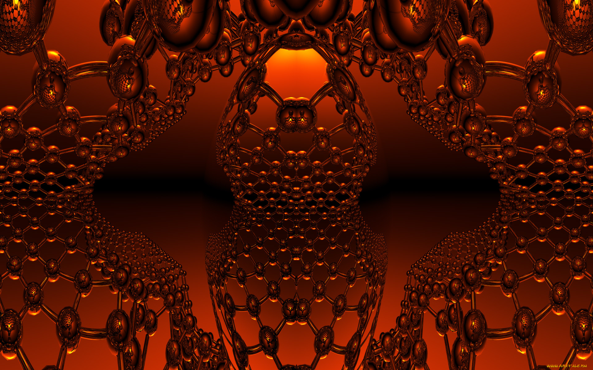 3д, графика, fractal, фракталы, узор