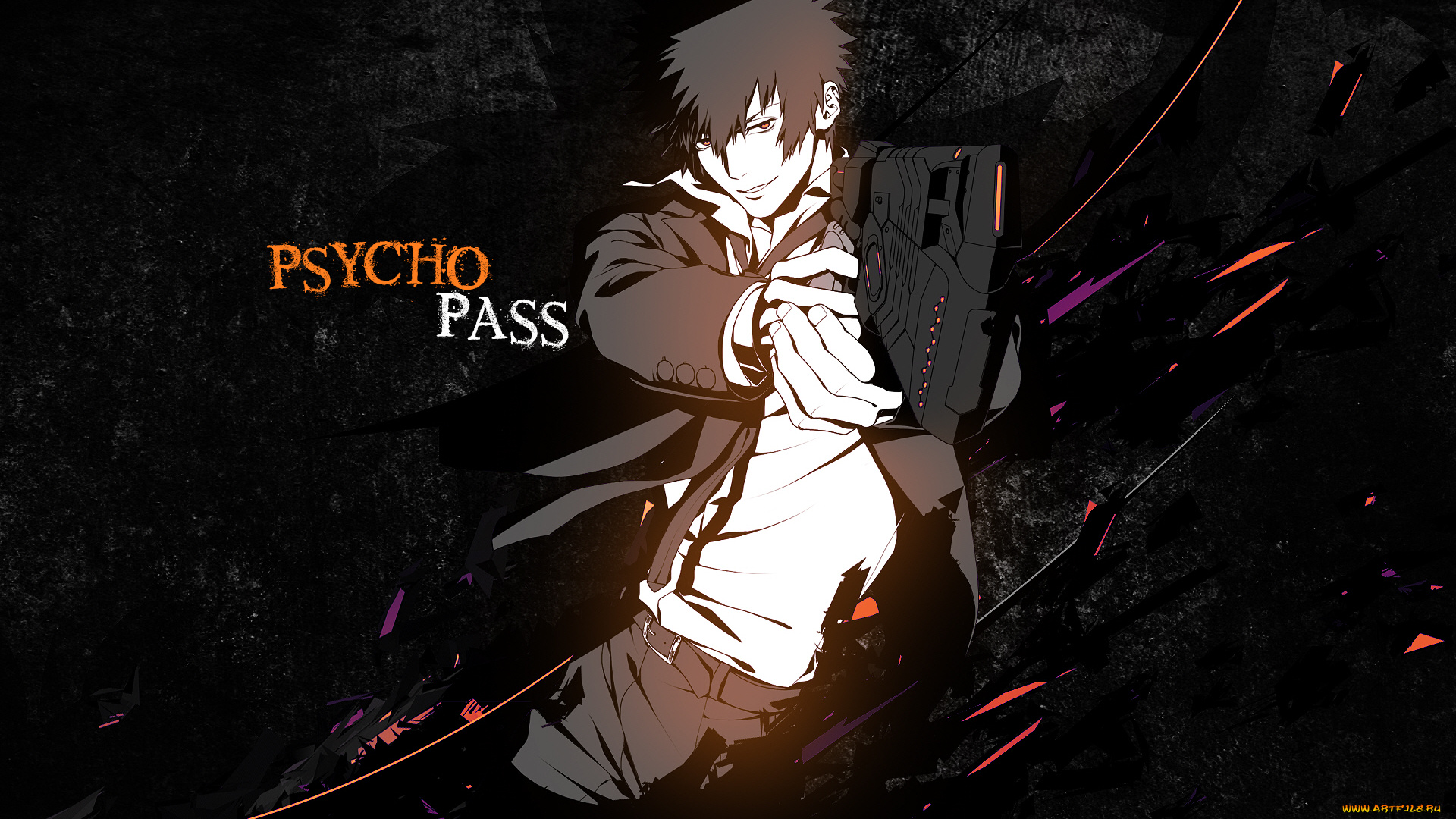 аниме, psycho-pass, парень