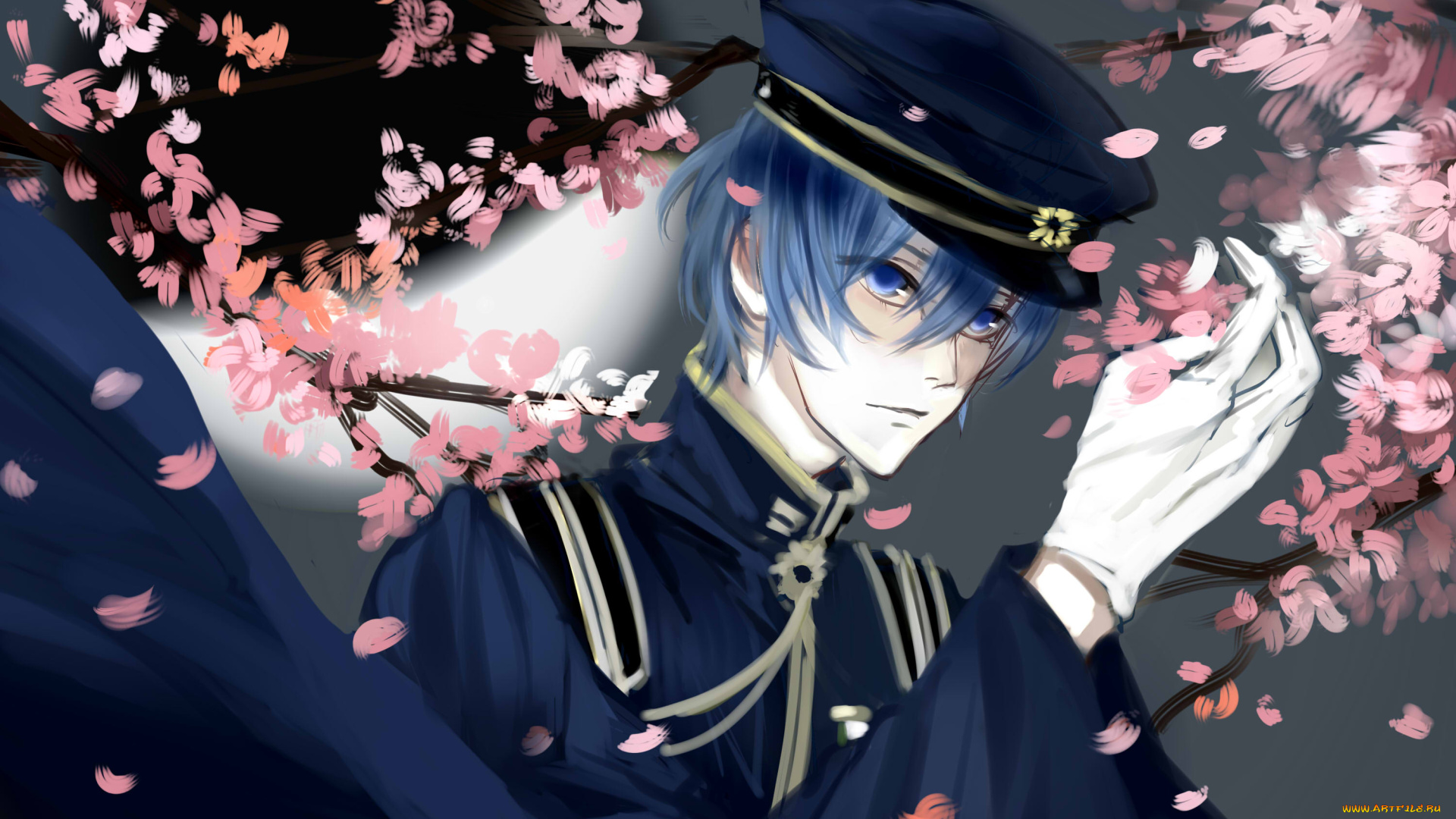 аниме, vocaloid, kaito