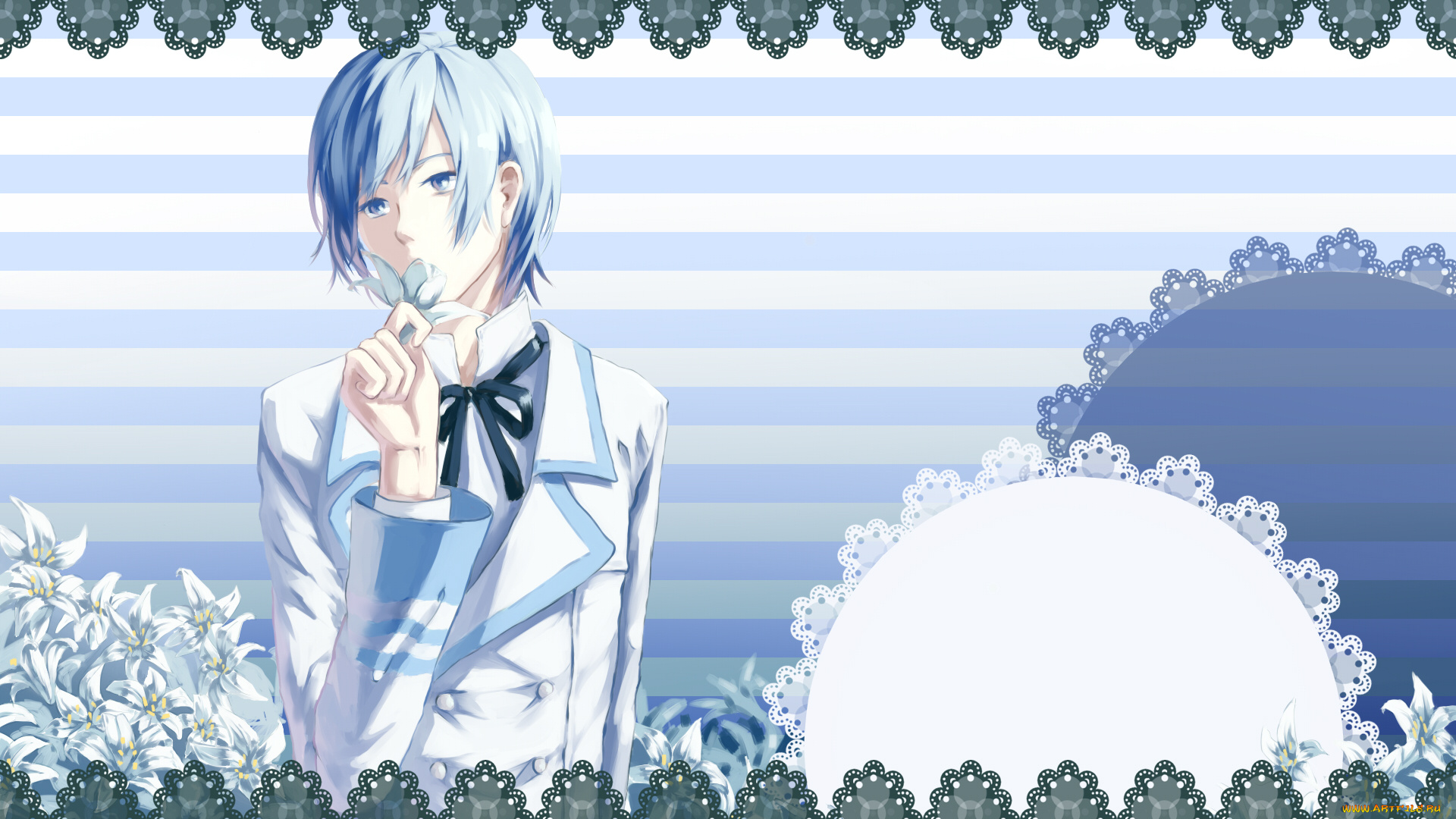 аниме, vocaloid, kaito