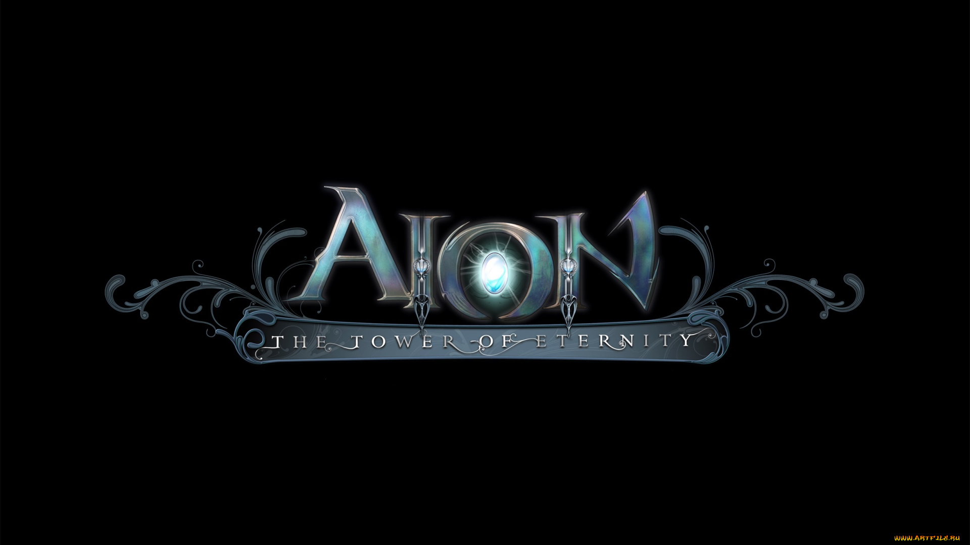 видео, игры, aion, , the, tower, of, eternity, название, логотип