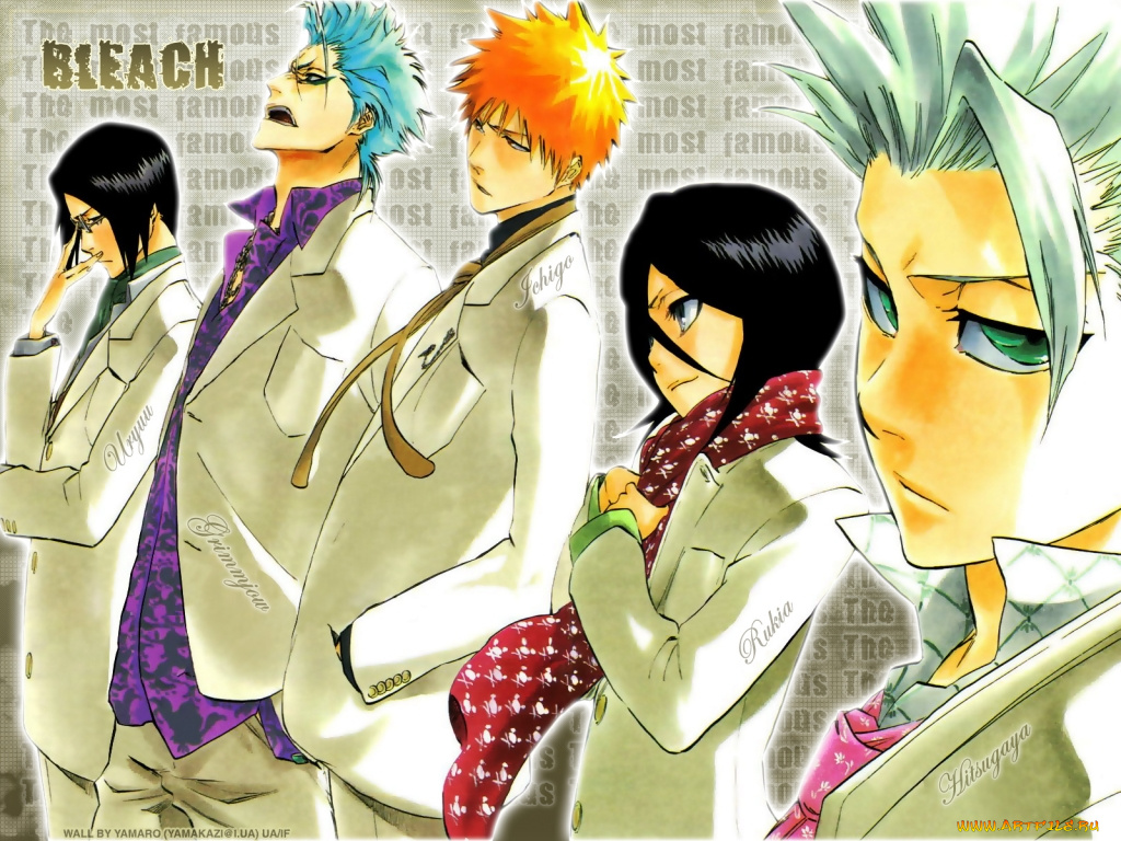 аниме, bleach