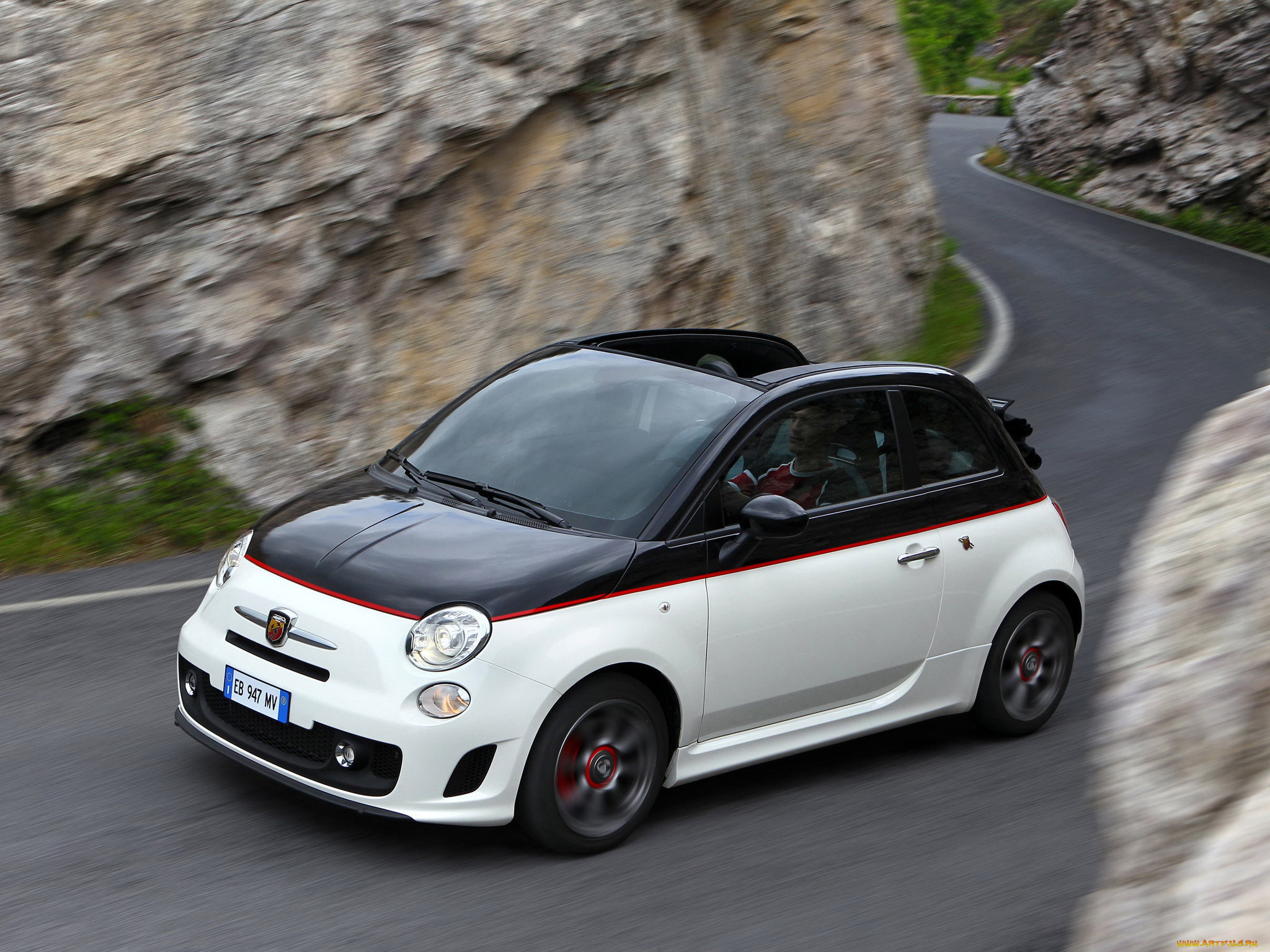 abarth, 500c, 2010, автомобили, fiat