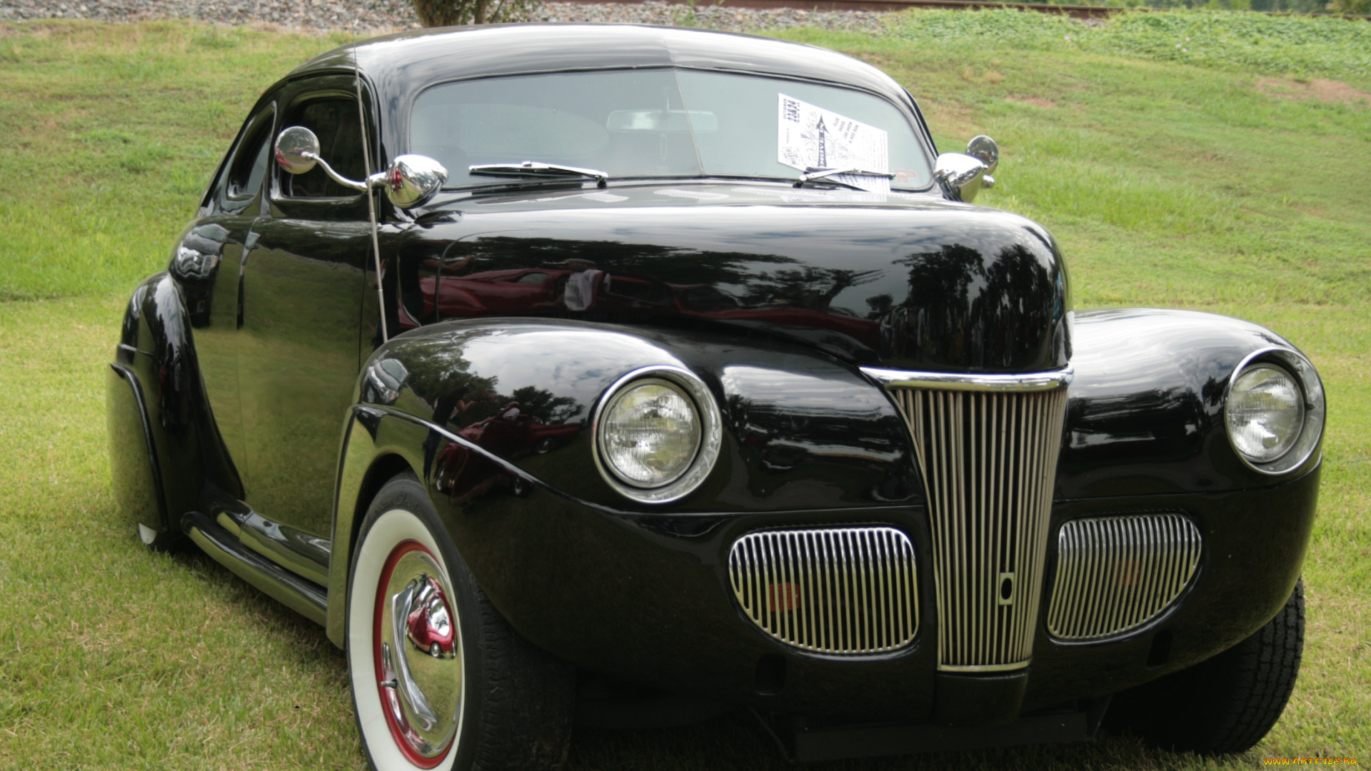 ford, 1941, автомобили, custom, classic, car, ретро, черный