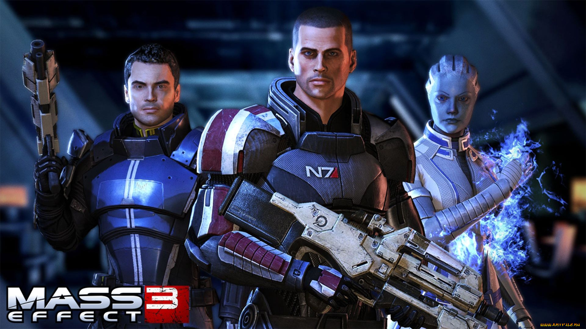 mass, effect, видео, игры, commander, shepard