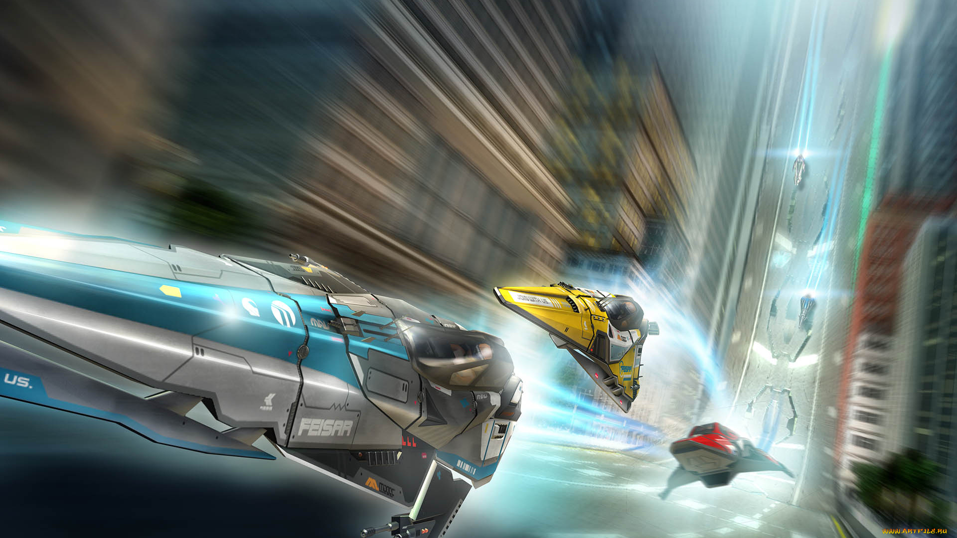 wipeout, 2048, видео, игры