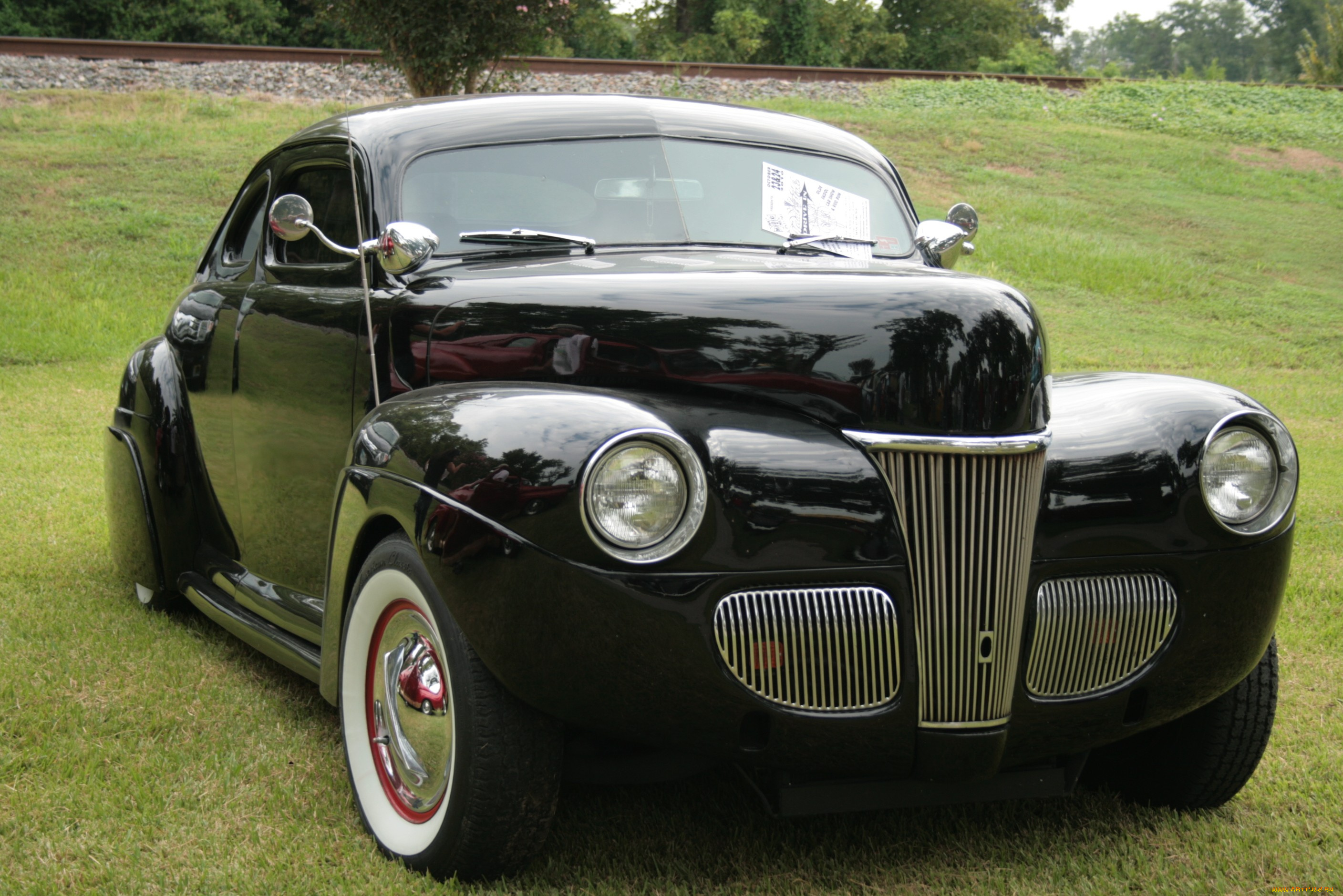 ford, 1941, автомобили, custom, classic, car, ретро, черный