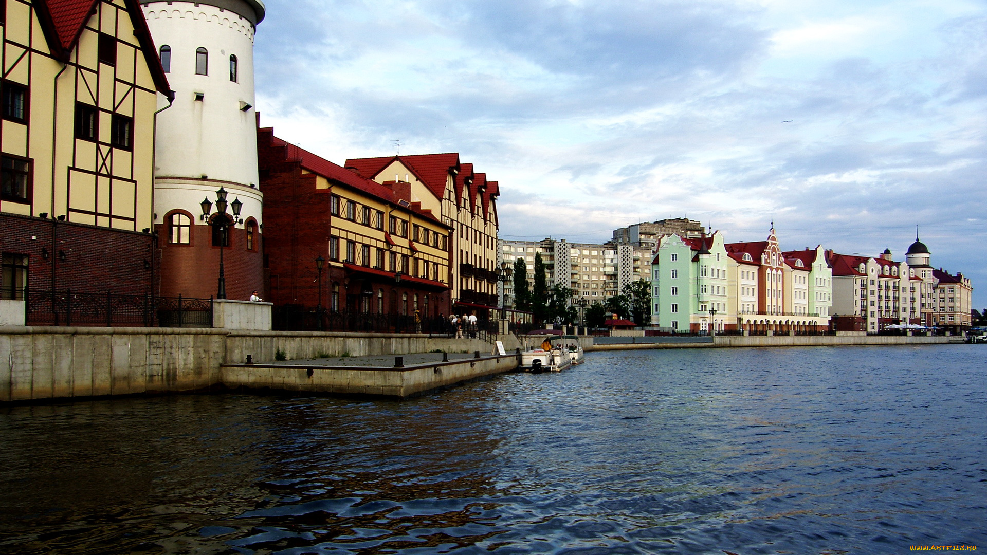 рыбная, деревня, калининград, города, улицы, площади, набережные, море