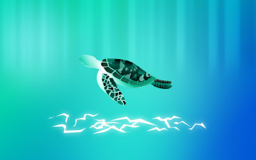 Картинка векторная+графика животные+ animals черепаха