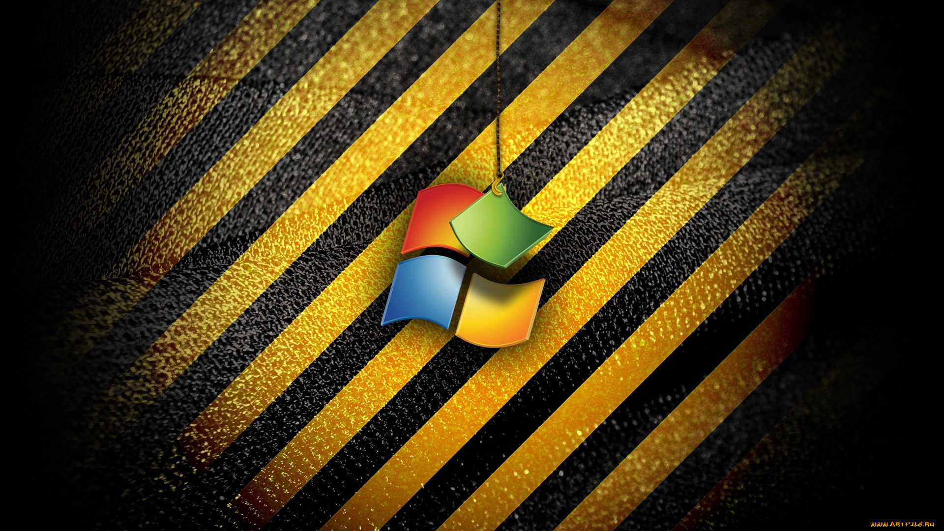 компьютеры, unknown, разное, жёлтые, чёрные, полосы