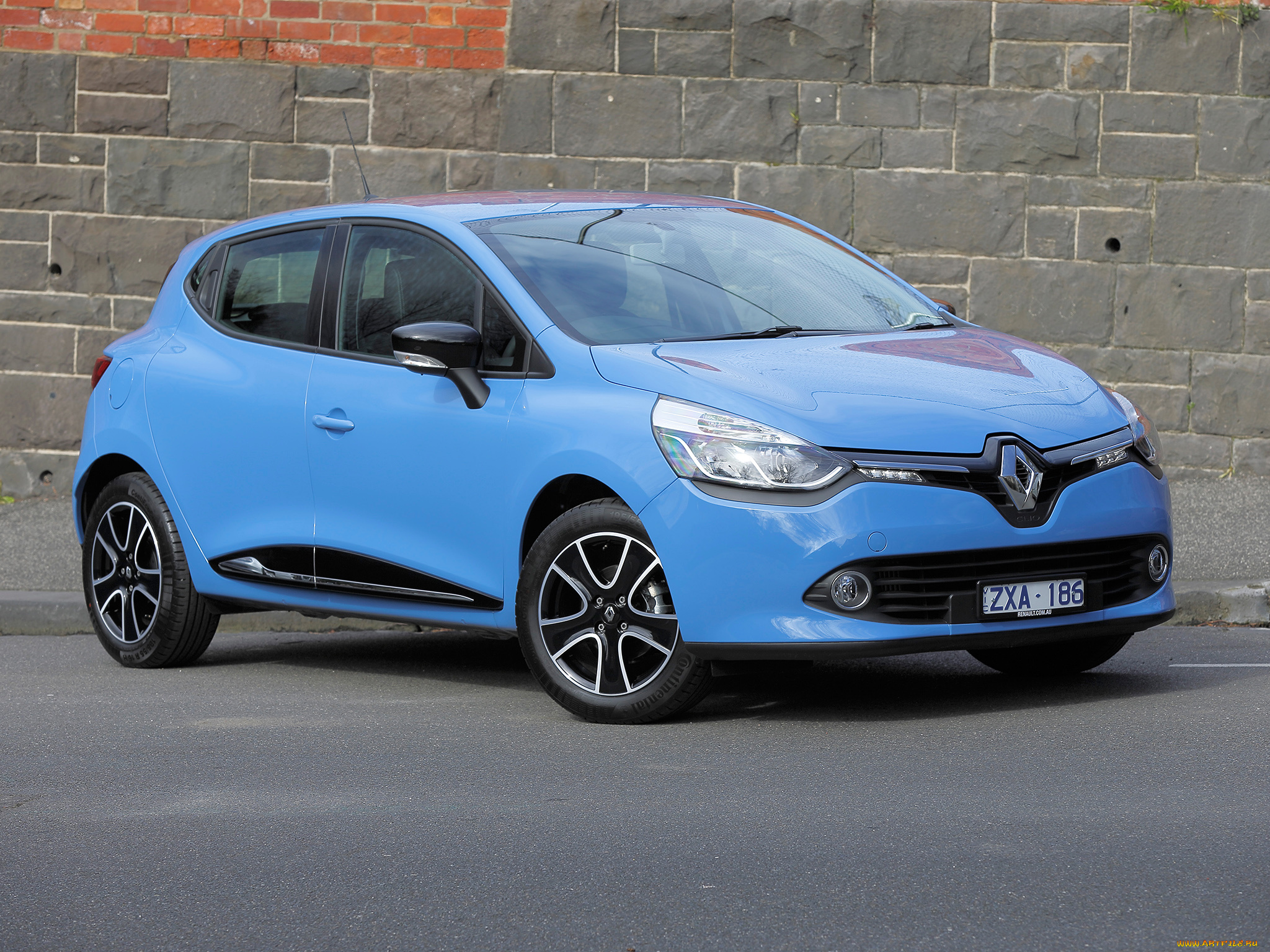 автомобили, renault, clio, au-spec, 2013г, синий