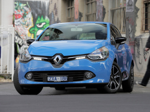 Картинка автомобили renault clio au-spec 2013г синий