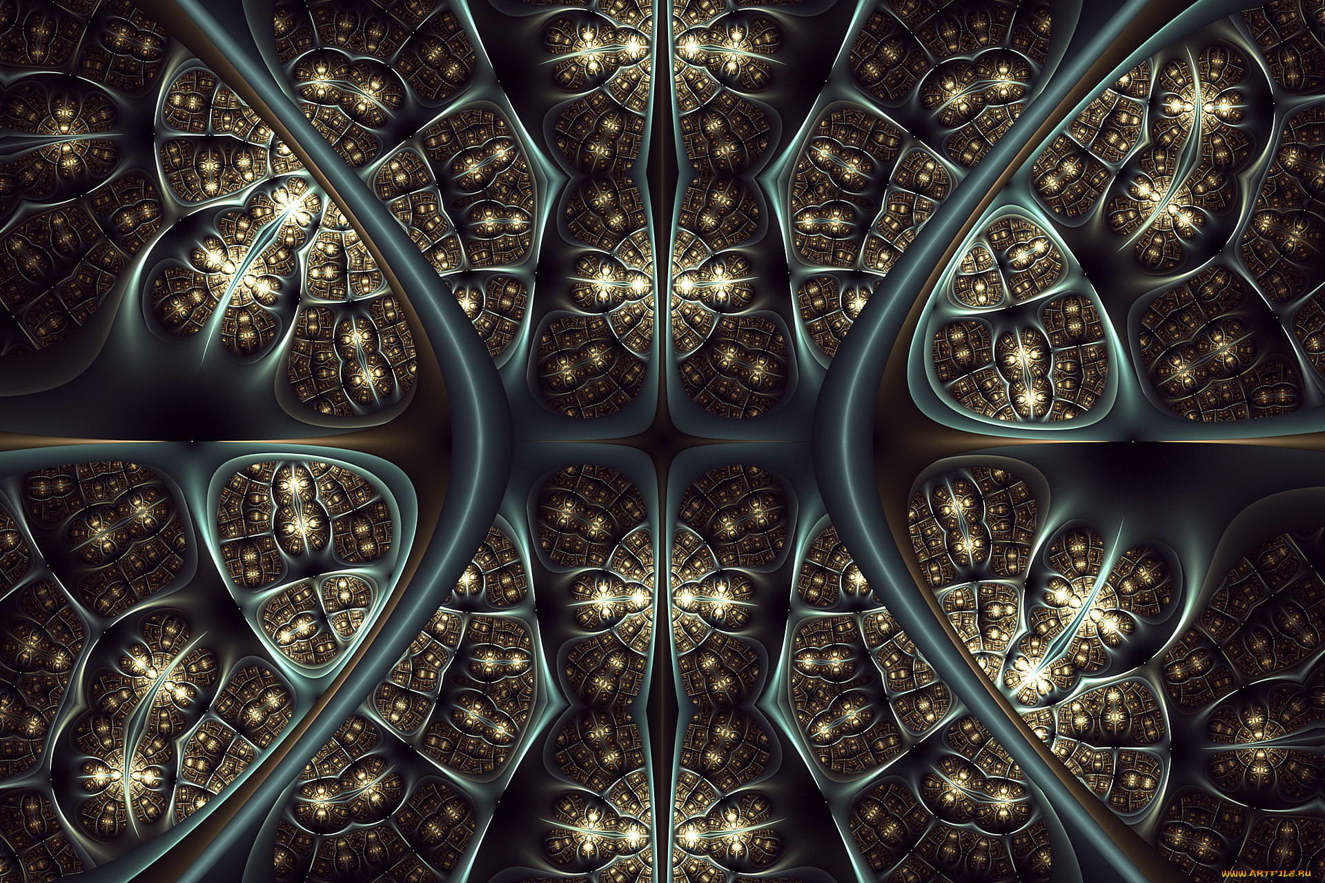 3д, графика, фракталы, , fractal, цвета, фон, узор