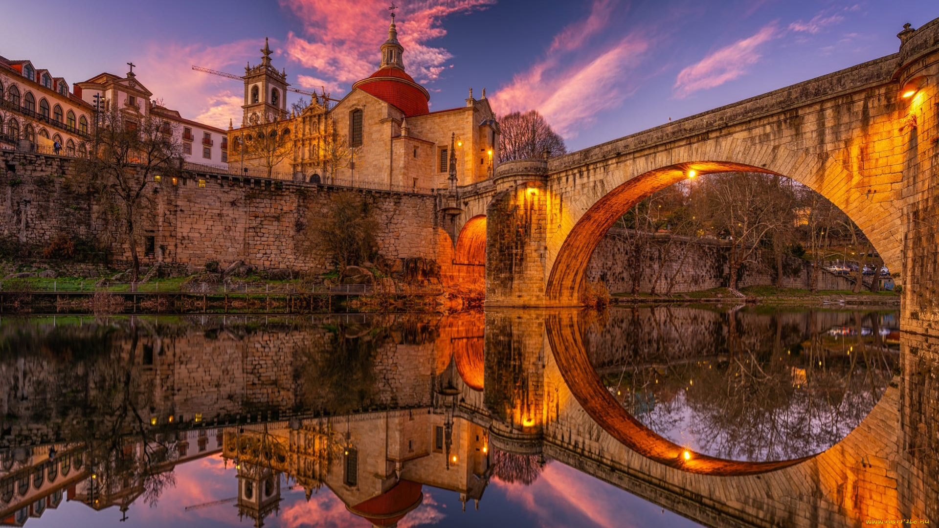 ponte, sao, goncalo, portugal, города, -, мосты, ponte, sao, goncalo