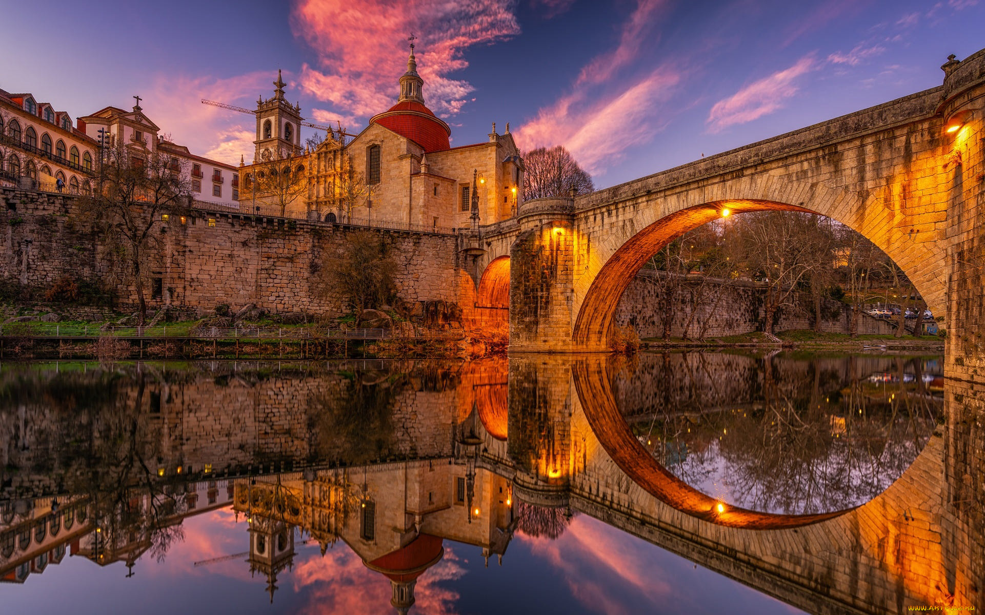 ponte, sao, goncalo, portugal, города, -, мосты, ponte, sao, goncalo