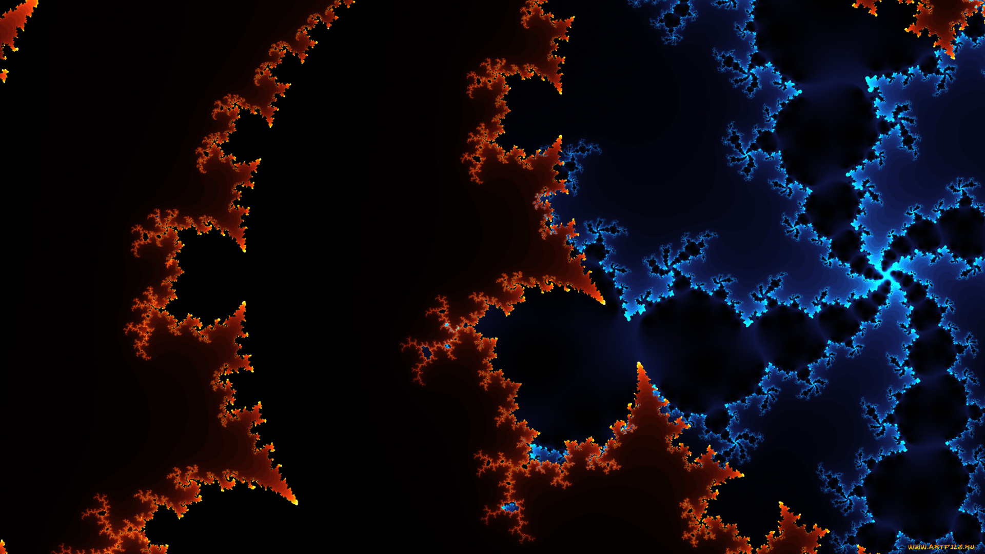 3д, графика, fractal, фракталы