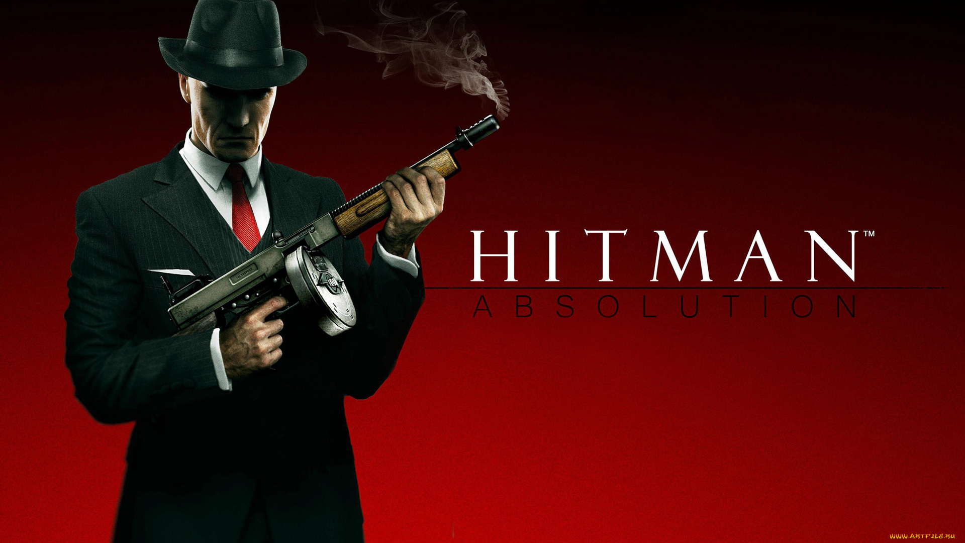 видео, игры, hitman, absolution, оружие, мужчина