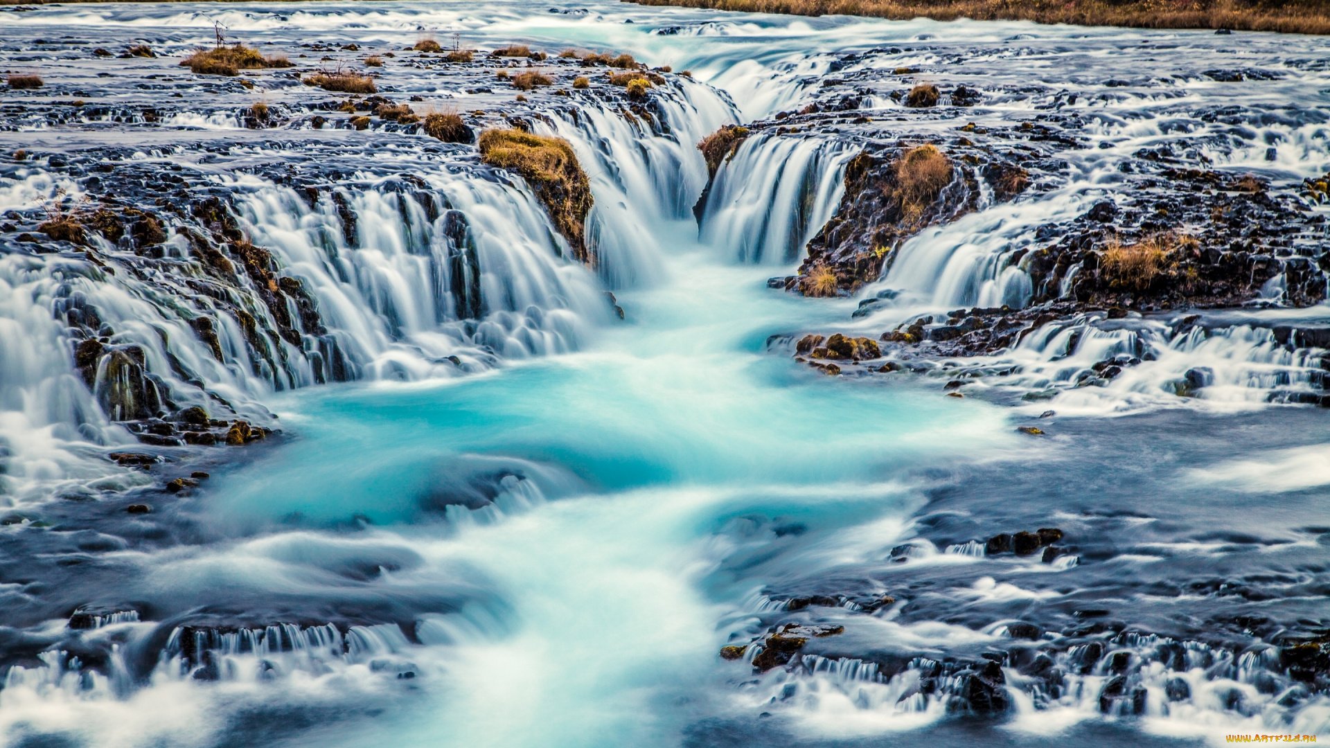 природа, водопады, каскад, река, водопад, исландия, iceland, arnessysla, bruarfoss
