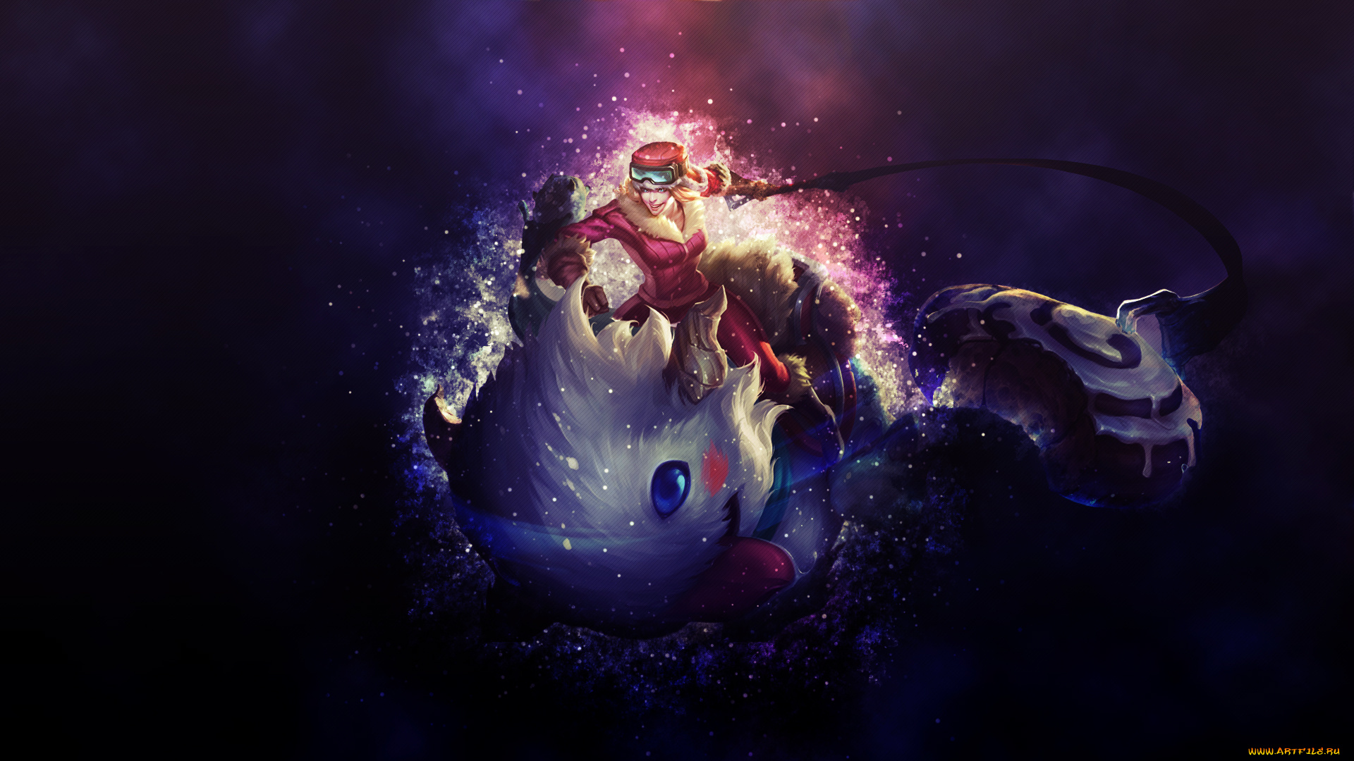 видео, игры, league, of, legends, персонаж, poro, sejuani