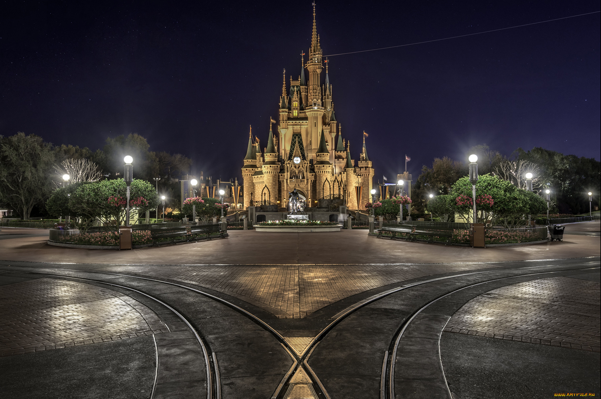 города, диснейленд, greg, stevenson, photographer, photo, disneyland, парк, замок