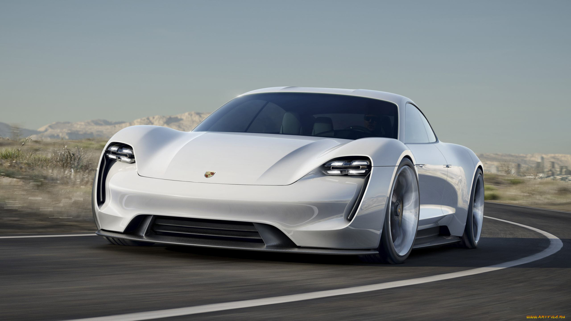 porsche, mission, concept, 2015, автомобили, porsche, mission, concept, 2015