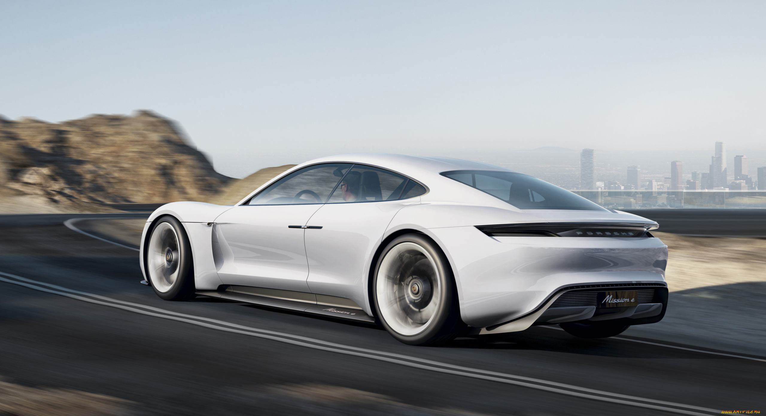 porsche, mission, concept, 2015, автомобили, porsche, mission, concept, 2015