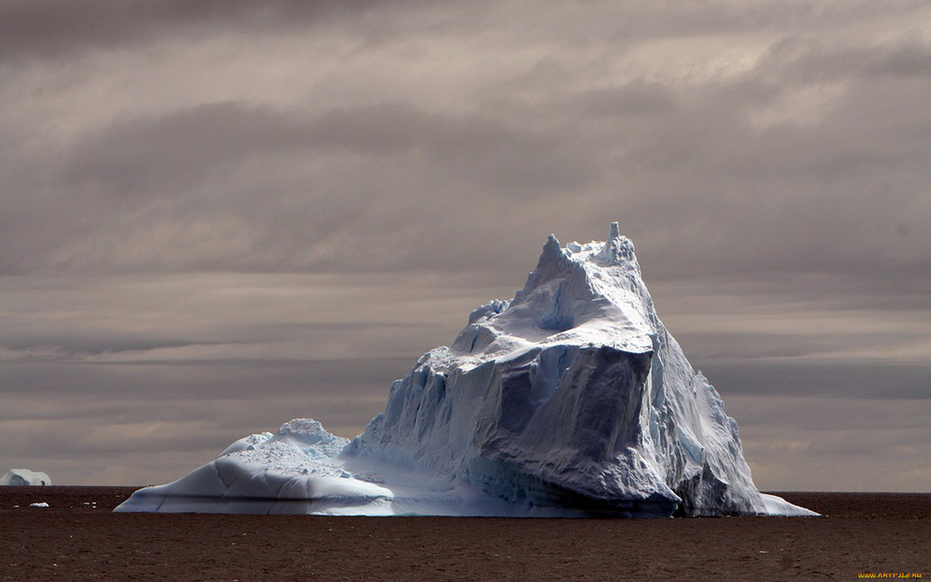 айсберг, природа, айсберги, и, ледники, лёд, океан