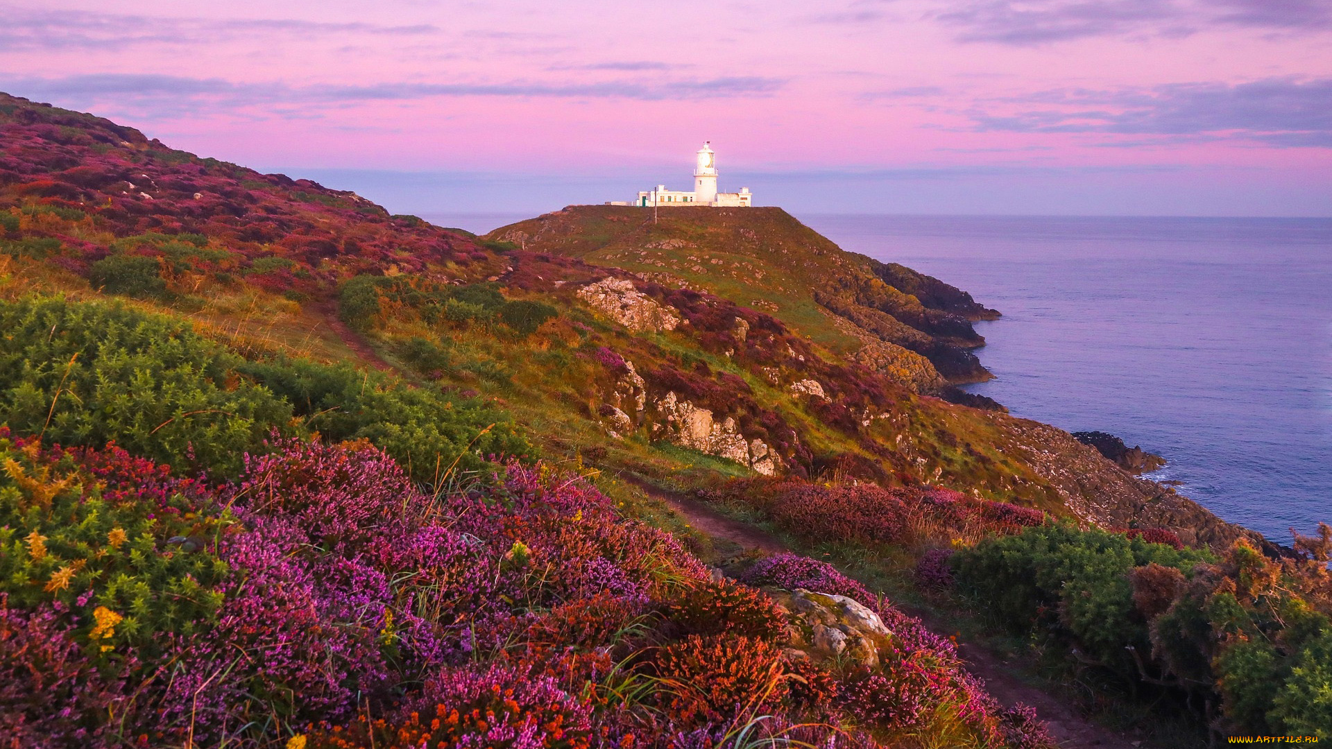 strumble, head, lighthouse, pembrokeshire, wales, природа, маяки, strumble, head, lighthouse