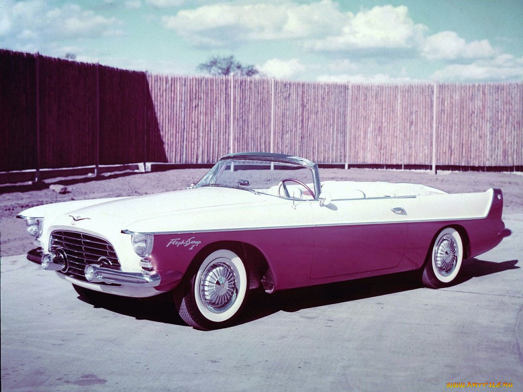 chrysler, flight, sweep, 1955, автомобили