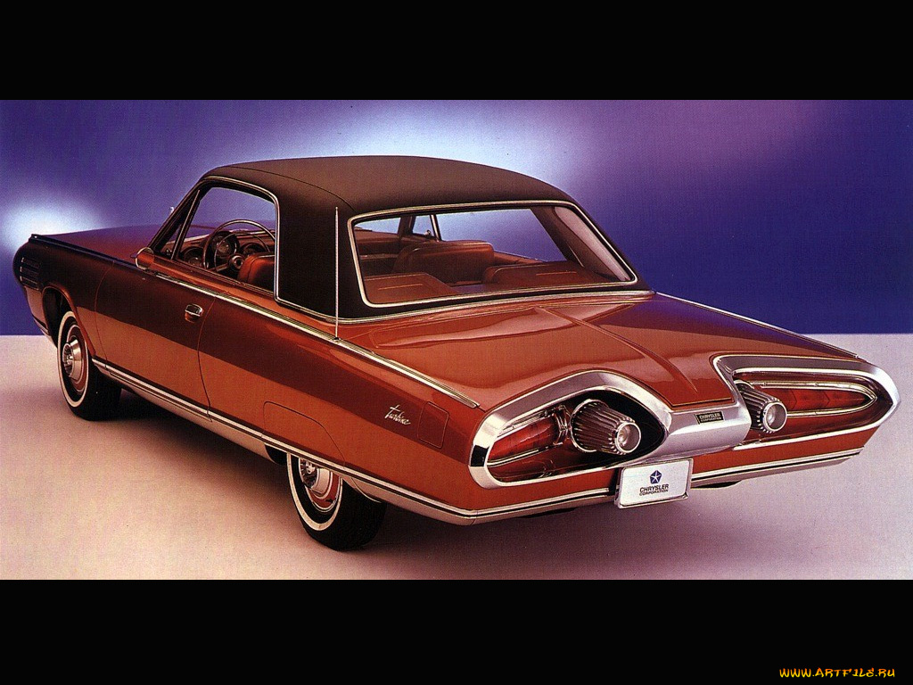 chrysler, turbine, car, автомобили