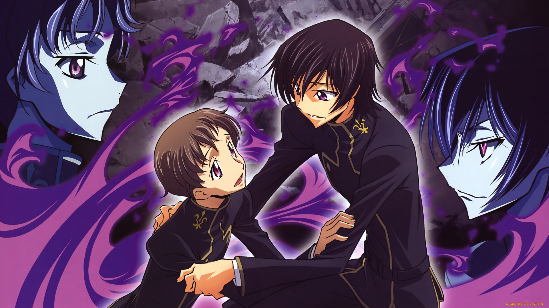 аниме, code, geass