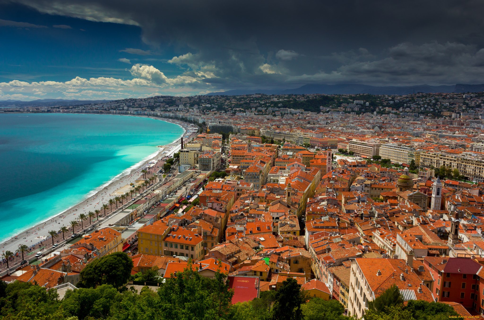 природа море страны архитектура Монако загрузить