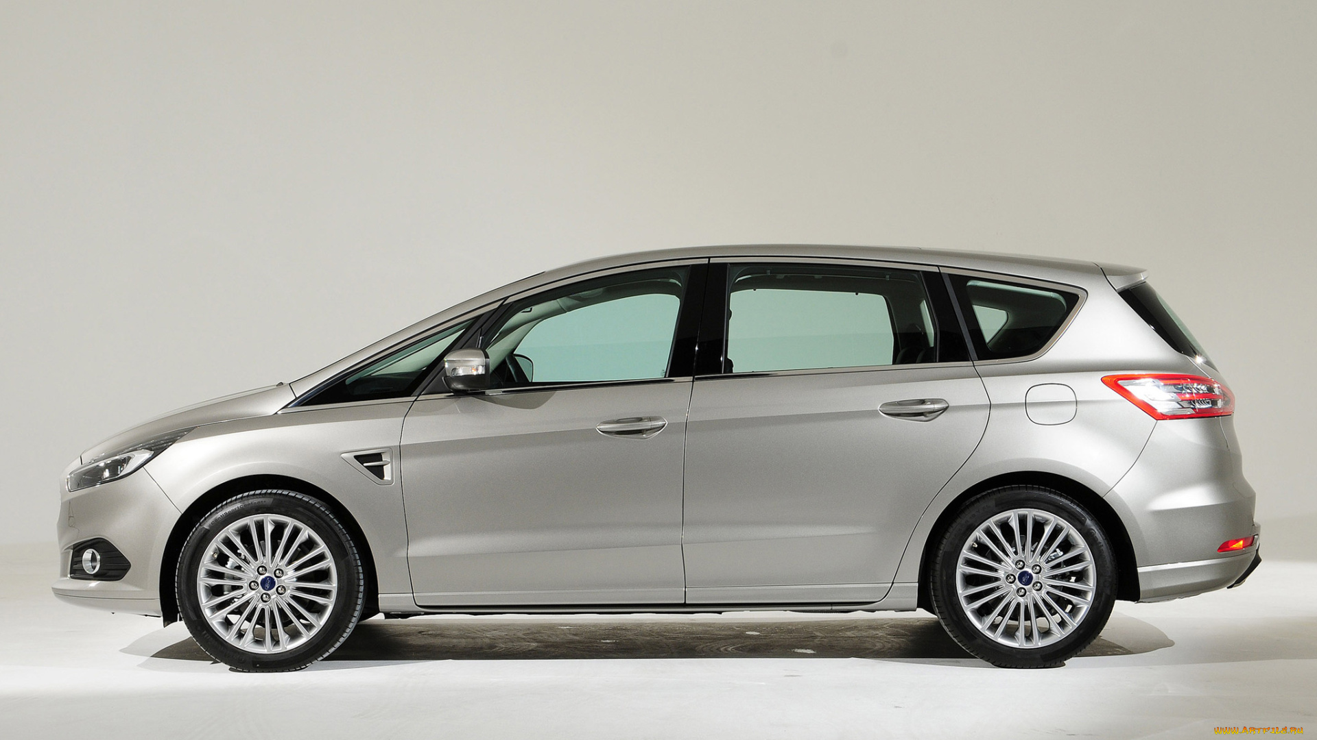 автомобили, ford, s-max, 2015г, серый
