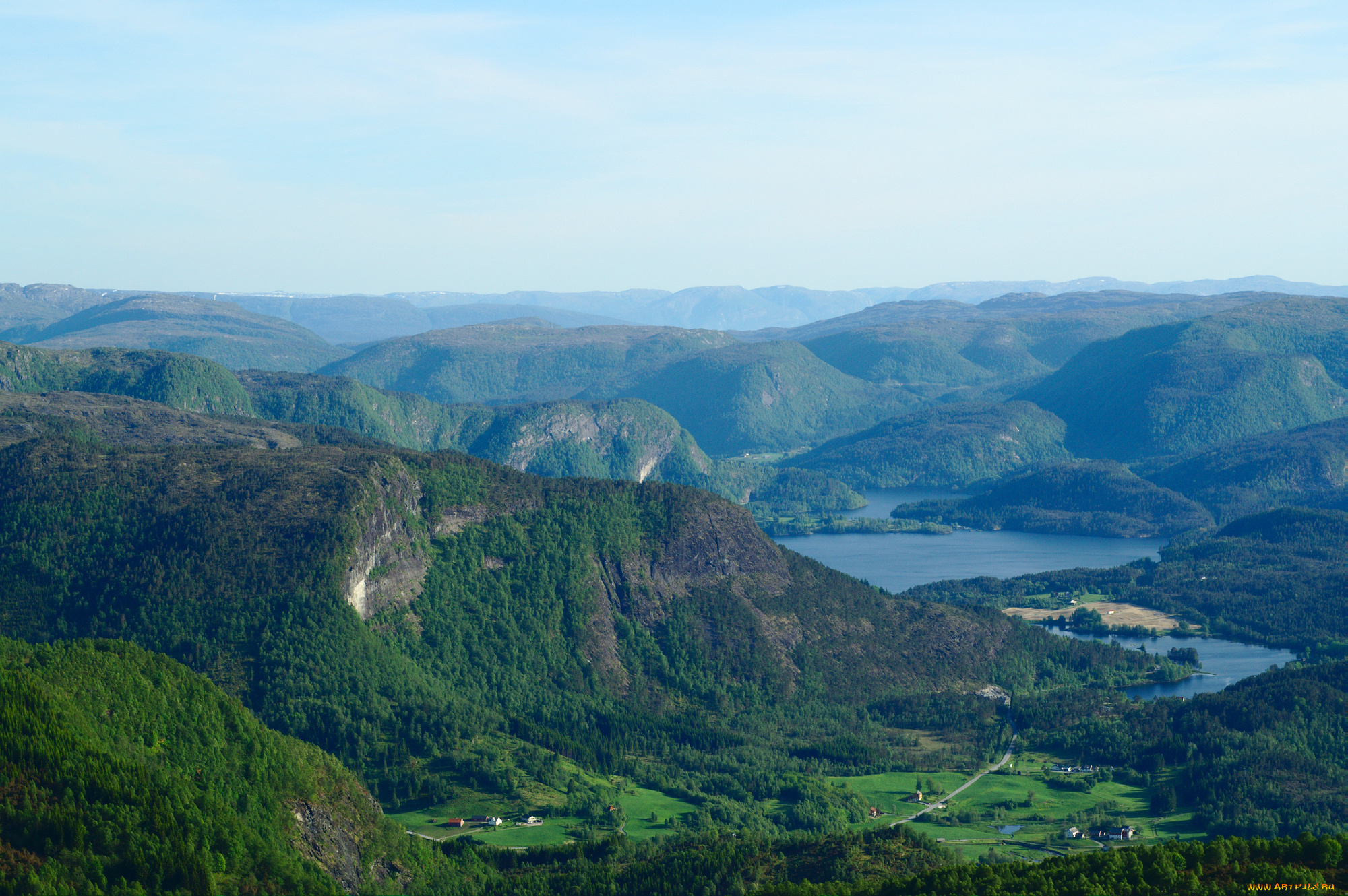 flekke, норвегия, природа, пейзажи, flekke, норвегия, горы, озеро, трава