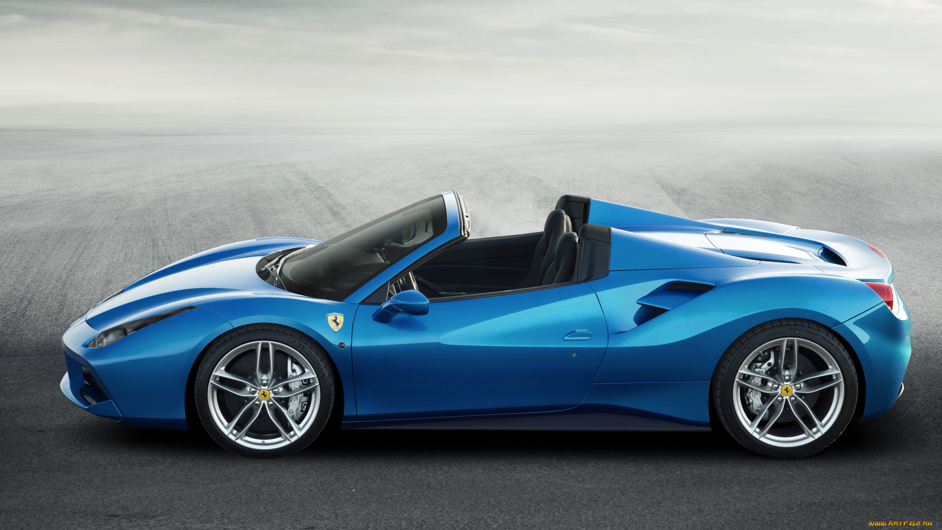 автомобили, ferrari, 488, spider, 2015г