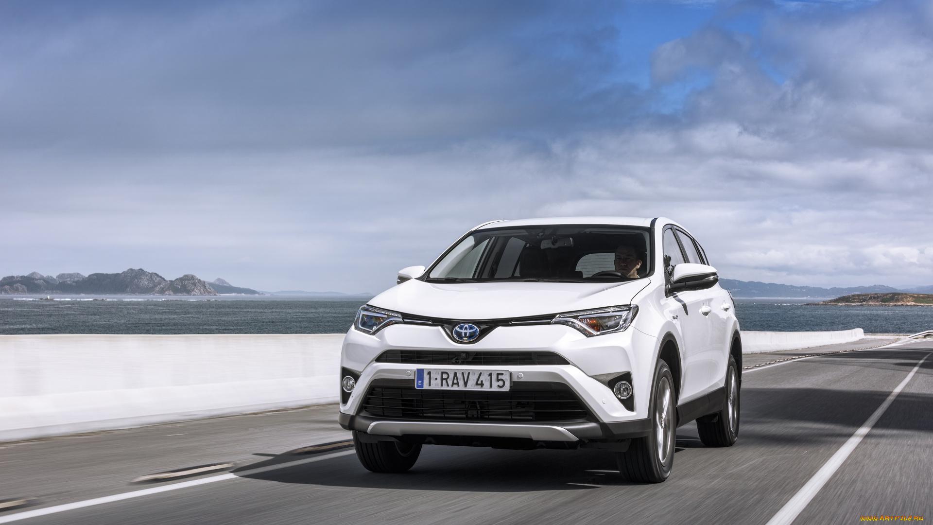 автомобили, toyota, 2015г, hybrid, rav4