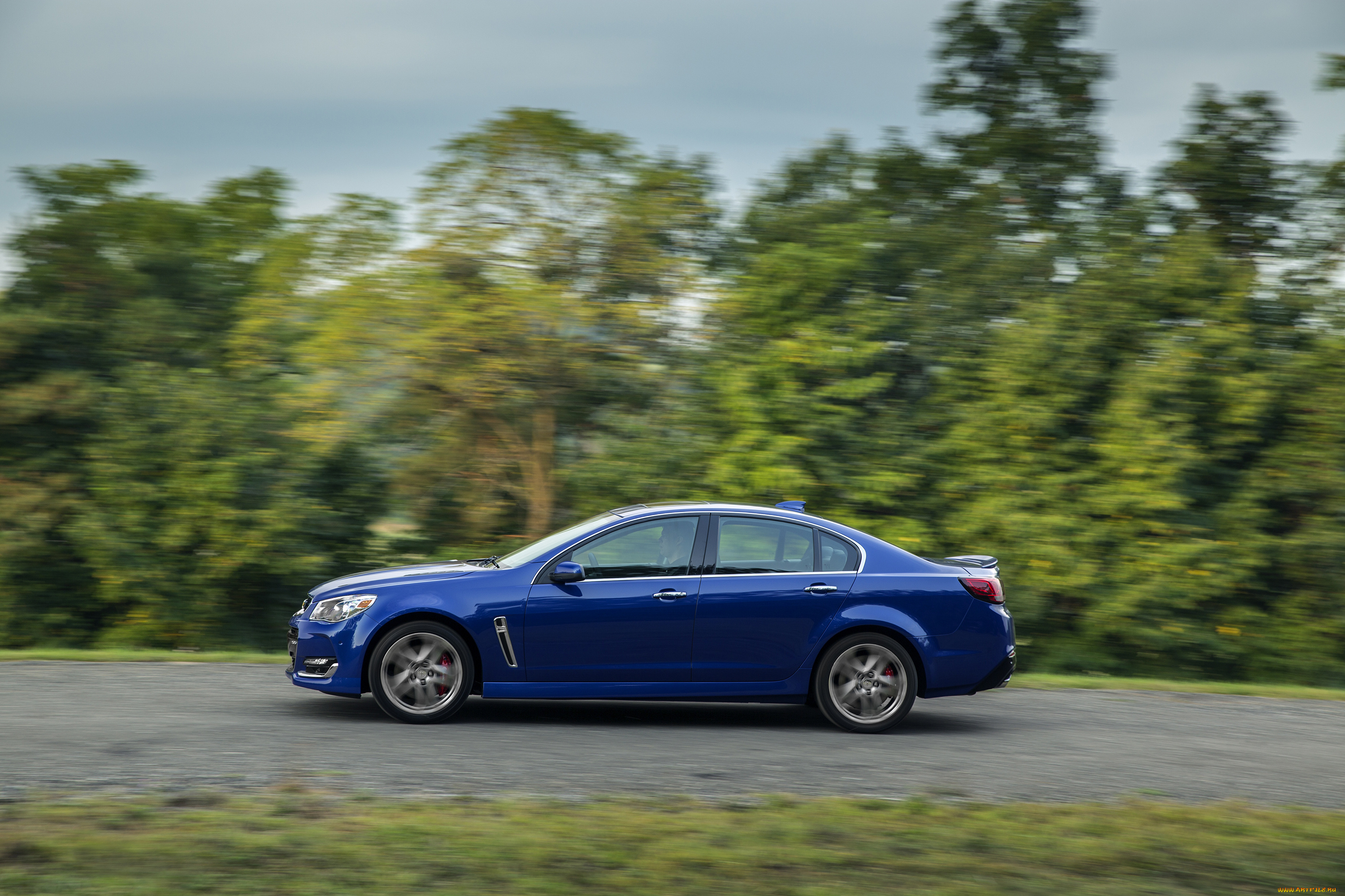 автомобили, chevrolet, 2016г, синий, ss