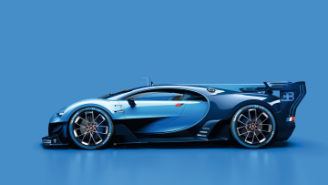 Картинка автомобили bugatti 2015г turismo vision gran