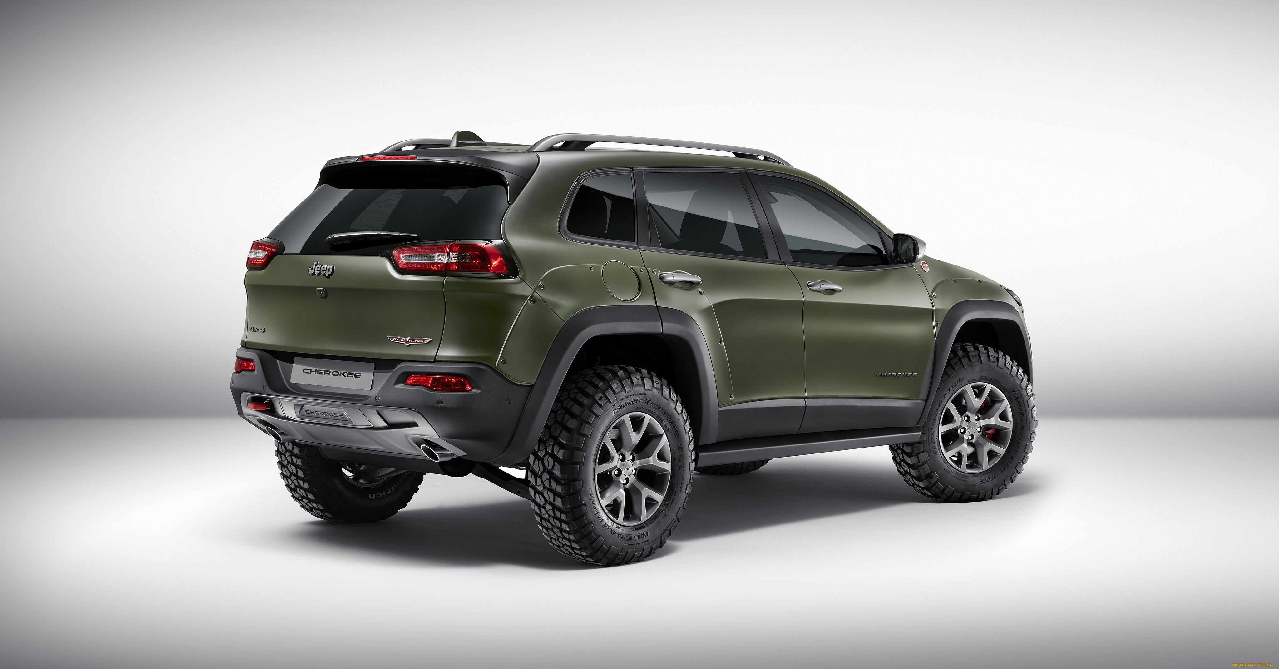 автомобили, jeep, kl, concept, krawler, зеленый, 2015г, cherokee