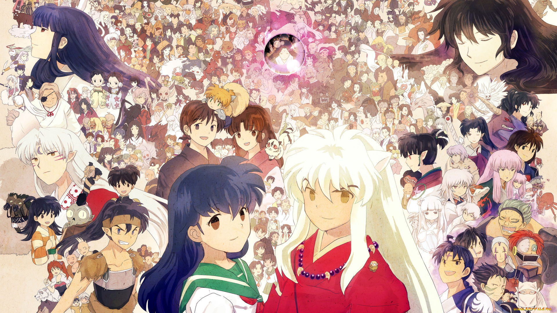 аниме, inuyasha, персонажи, инуяша