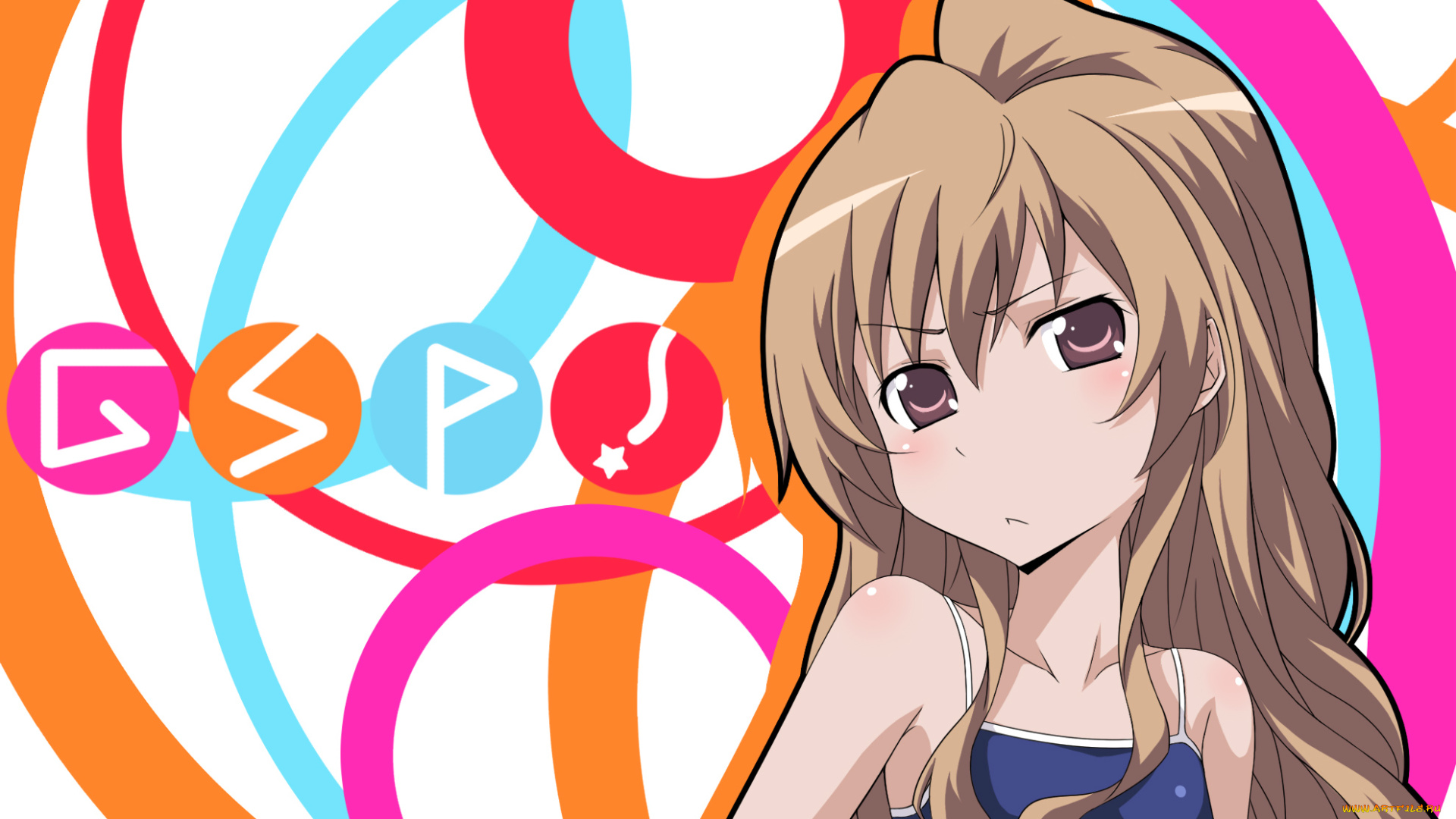 аниме, toradora, айсака, тайга